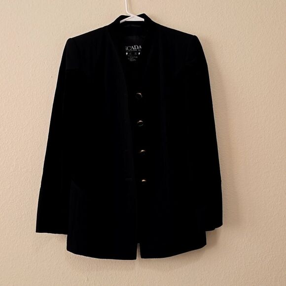Escada Velvet/wool Blazer size 36 (small) - Picture 1 of 13
